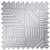 Irregular Tiles, Classic Grey - Roller Blind